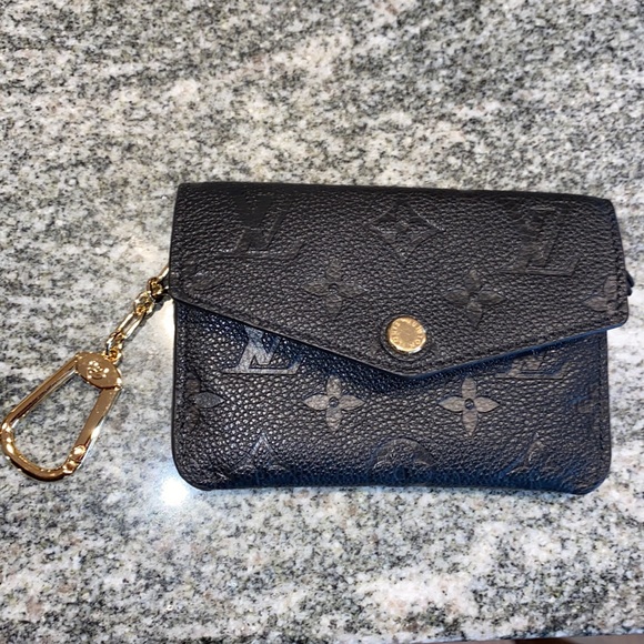 Louis Vuitton Black Empriente Key Pouch - Picture 1 of 13
